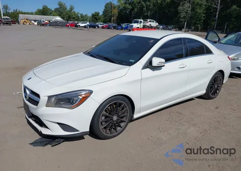 2014 Mercedes-Benz Cla 250 z USA, uszkodzony, nr VIN WDDSJ4EB5EN137006